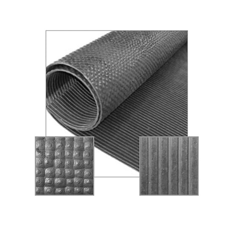 Miller Mfg Rubber Aisle Mat 96" X 48" 2665-96